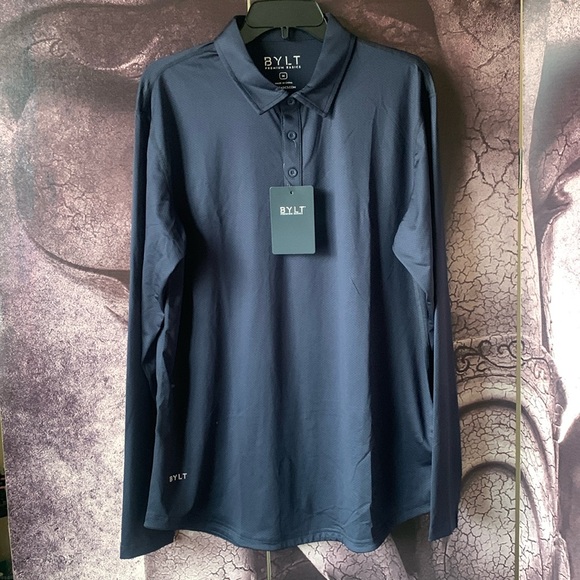 BYLT Basics Other - BYLT Basics Long Sleeve Polo